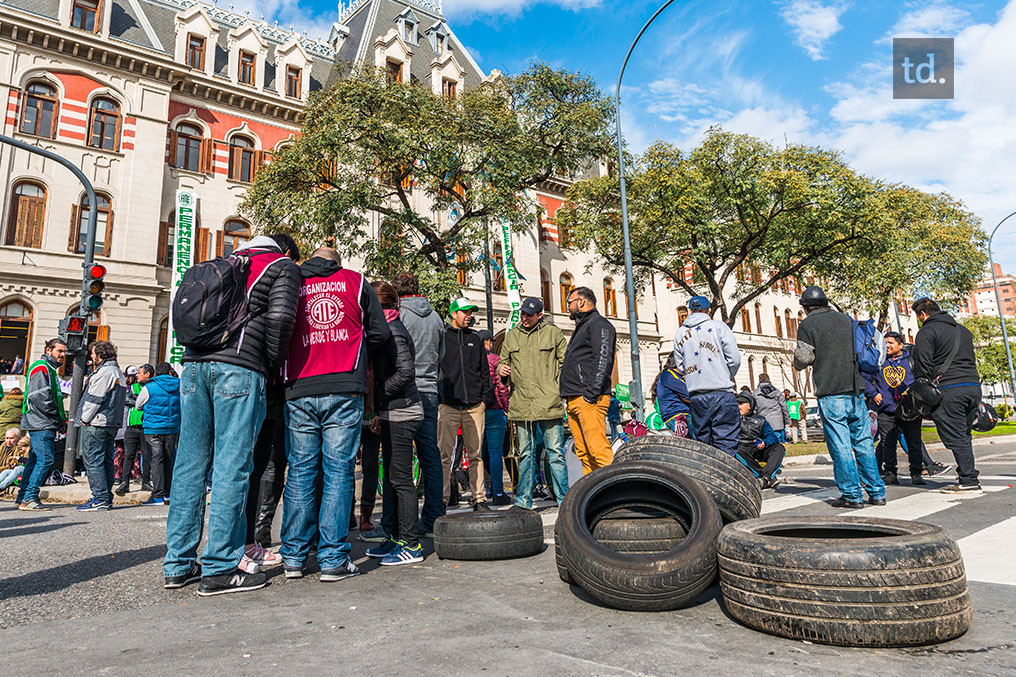Manifestations contre l'austérité en Argentine 