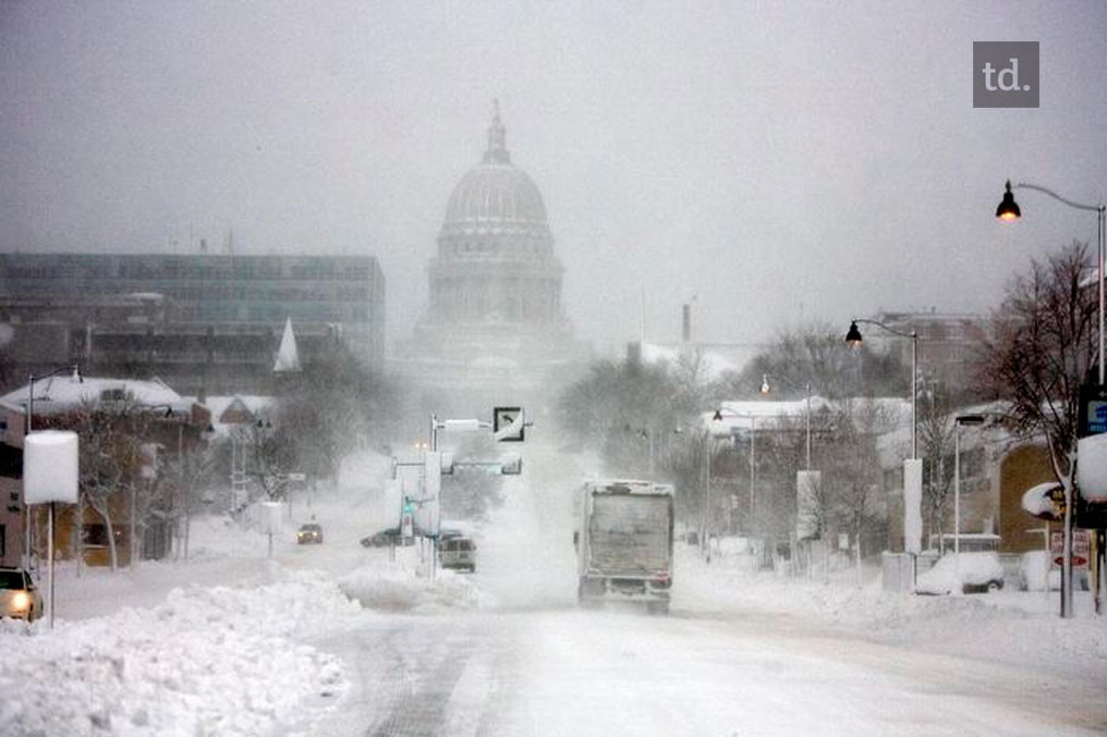 Washington paralysé par 'Snowzilla'
