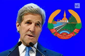 Visite de John Kerry au Laos 