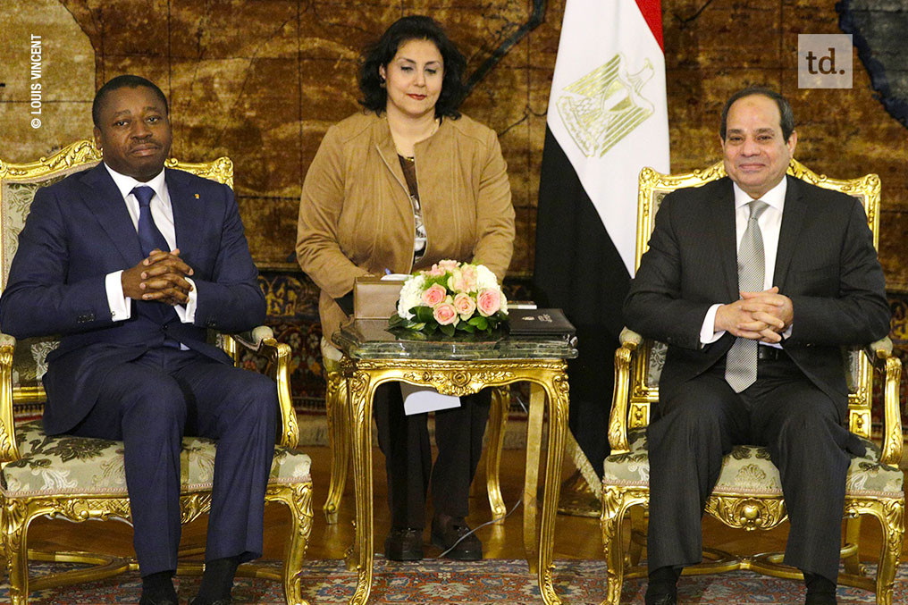 Al Sisi reçoit Faure Gnassingbé