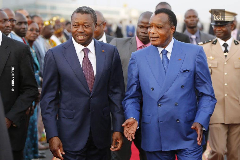 Le président congolais effectue une visite de travail au Togo