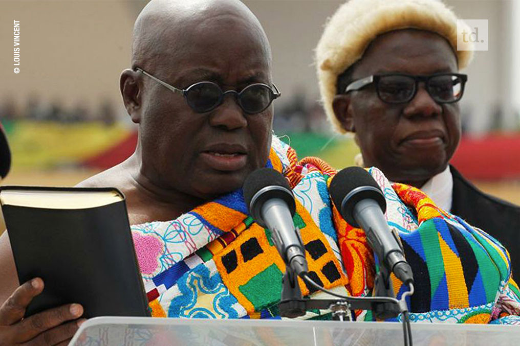 Le président du Ghana a pris ses fonctions 