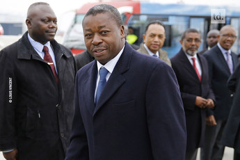 Le président togolais est arrivé à Genève
