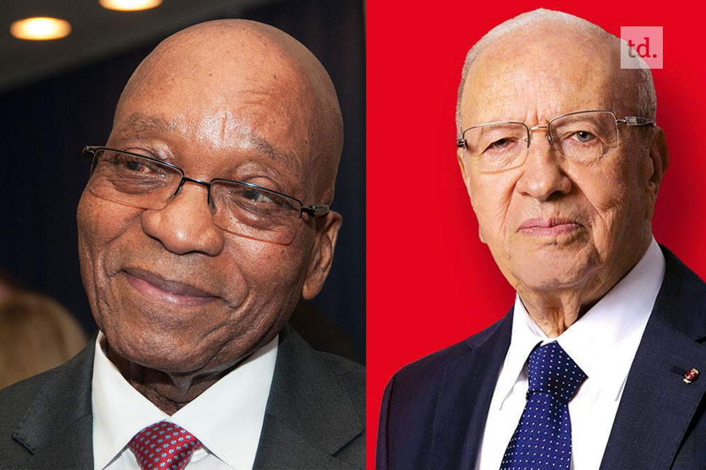 Messages de Jacob Zuma et Beji Caid el Sebsi