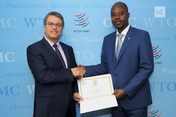 OMC : Roberto Azevedo a reçu les lettres de créances du représentant togolais
