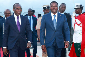 Visite du président béninois à Lomé 