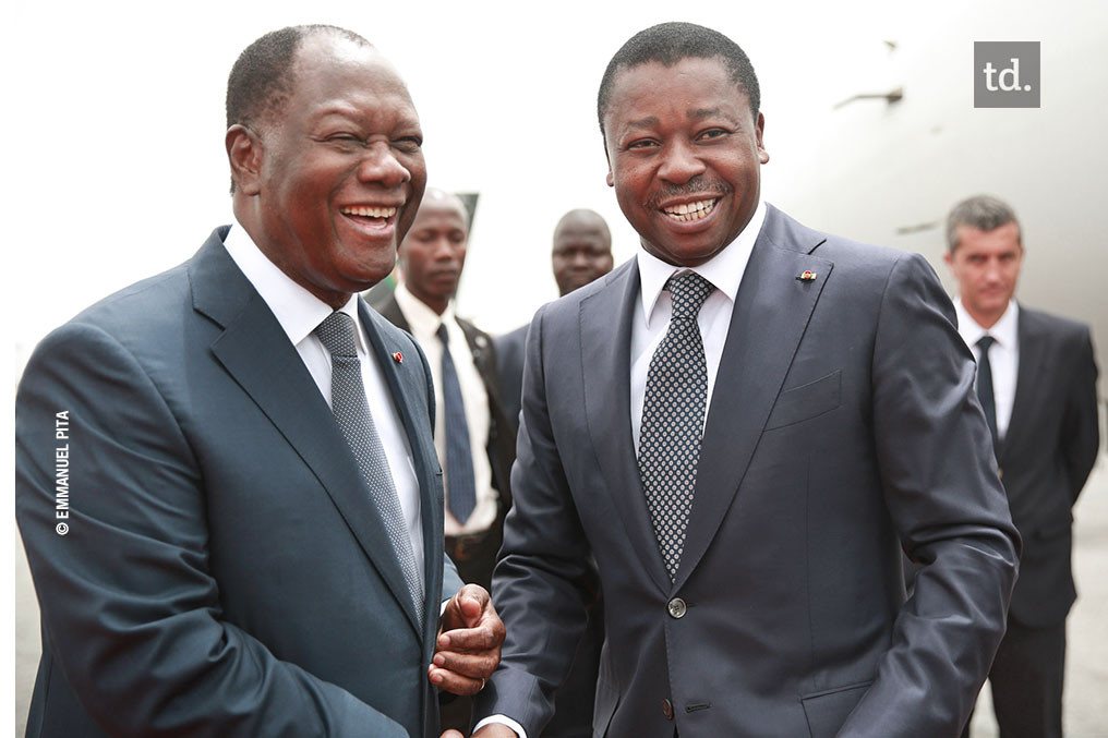 Visite du président togolais en Côte d'Ivoire 