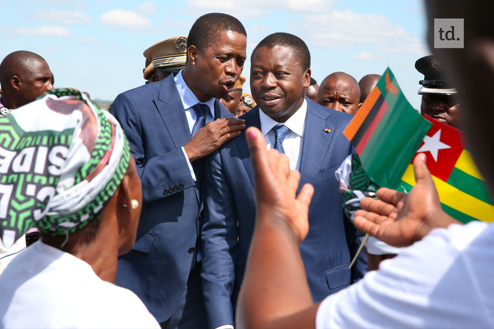 Visite officielle du président togolais en Zambie 