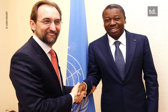 Zeid Ra’ad Al Husein salue les réformes engagées par le Togo