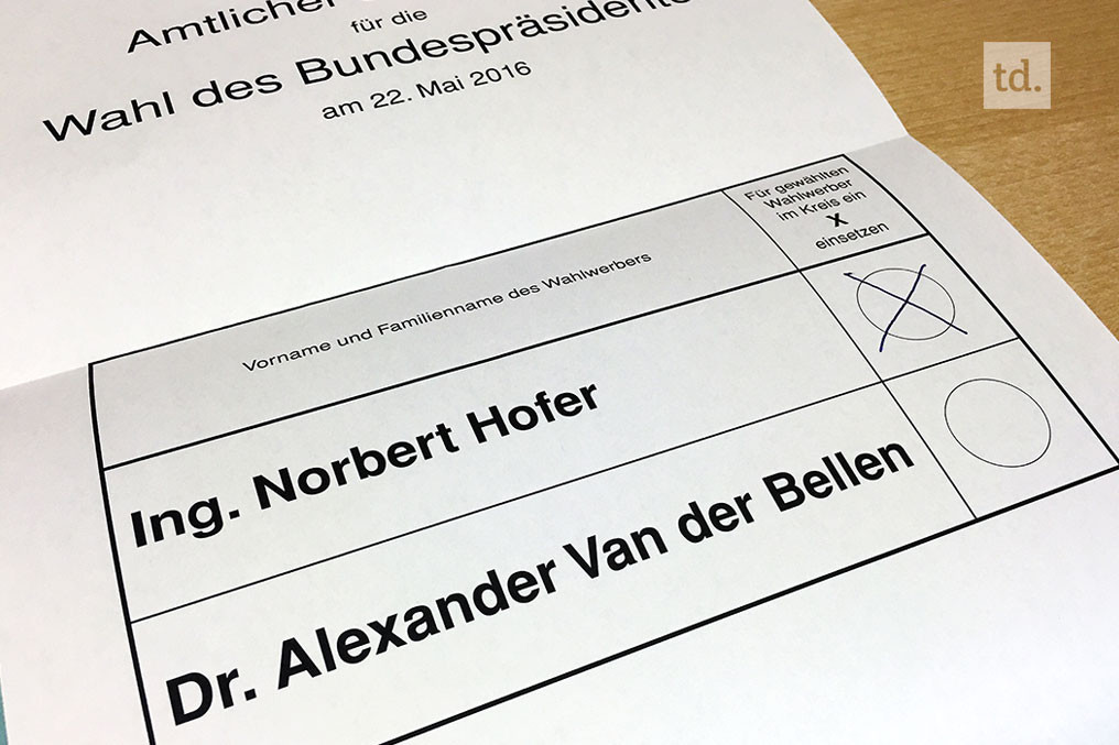 Autriche : l'écologiste Van der Bellen remporte la présidentielle 