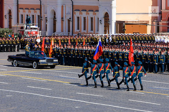 Parade militaire géante à Moscou 