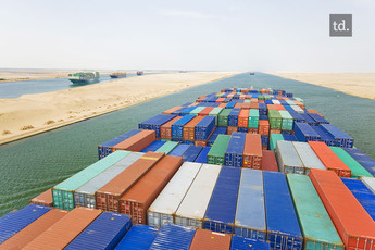 Egypte : seconde voie sur le canal de Suez