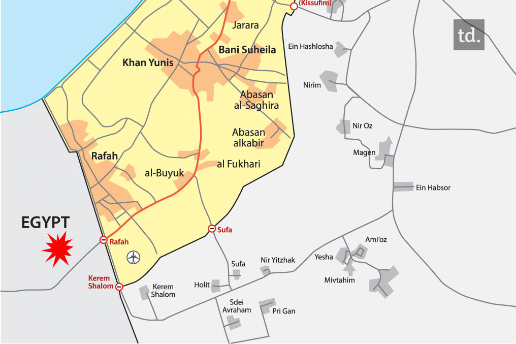 Gaza : l'Egypte créé une zone-tampon