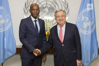 Le patron de l'ONU reçoit le chef de la diplomatie togolaise 