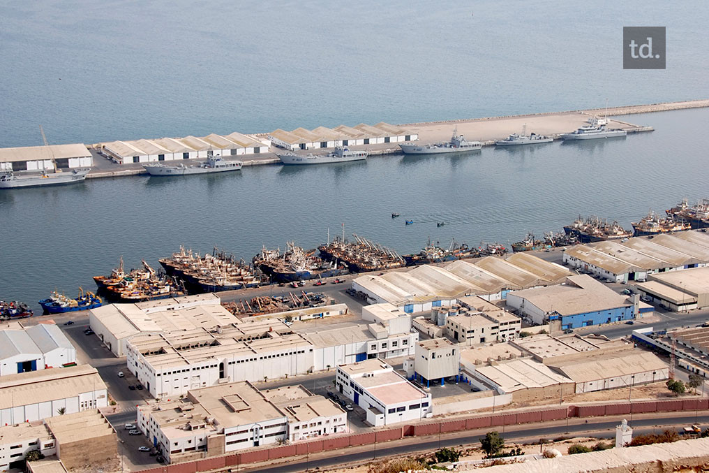 Le port d'Agadir où fera escale l'Oti