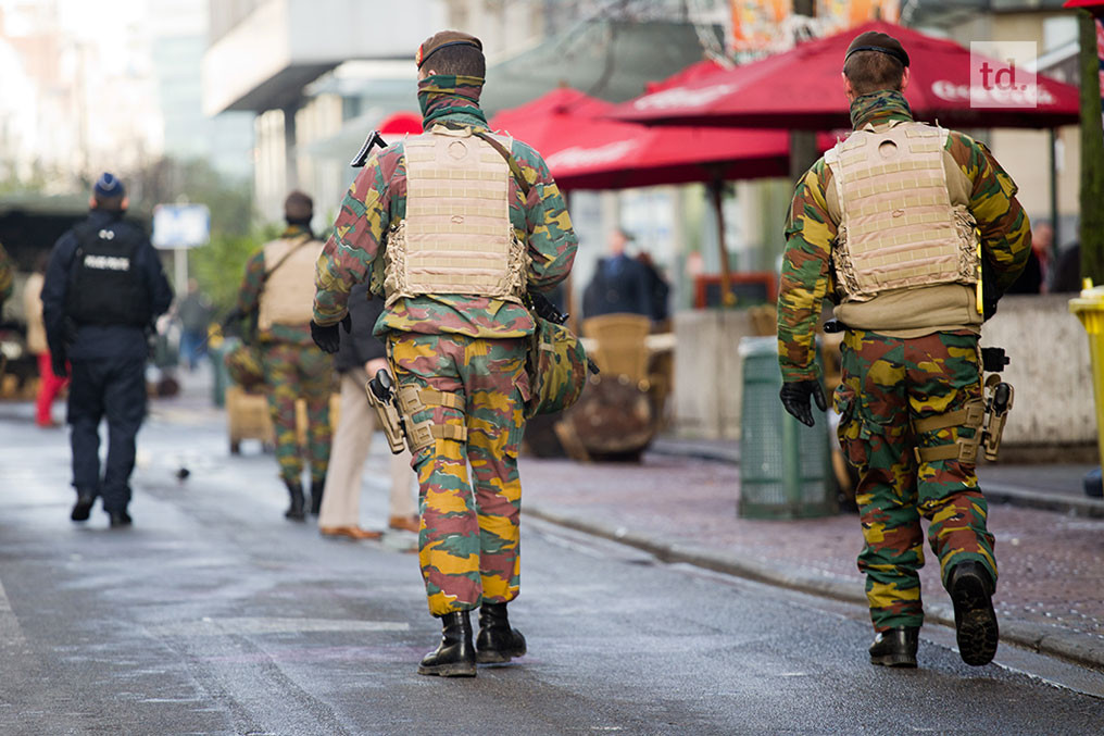 Vaste opération menée par les forces de sécurité en Belgique 