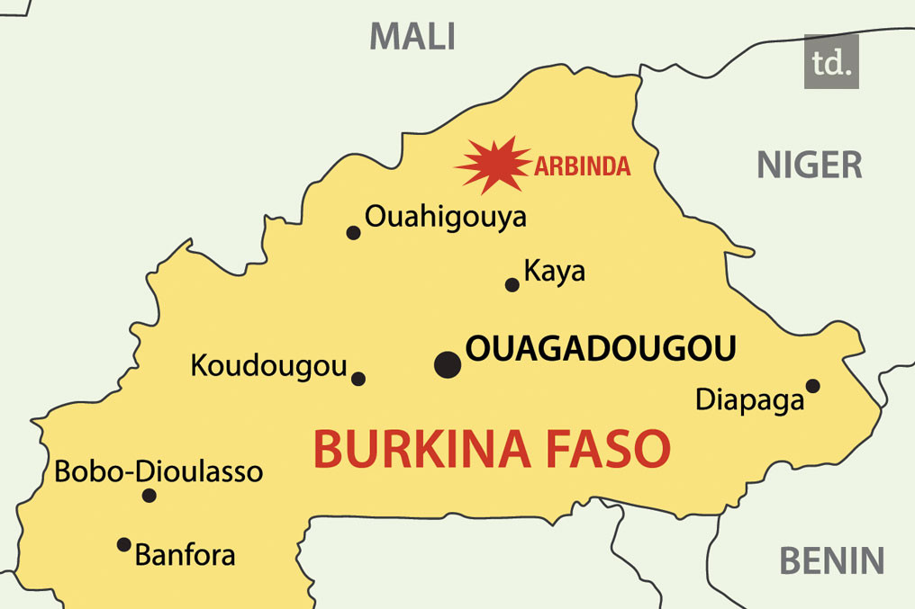 Burkina : attaque meurtrière à Arbinda 