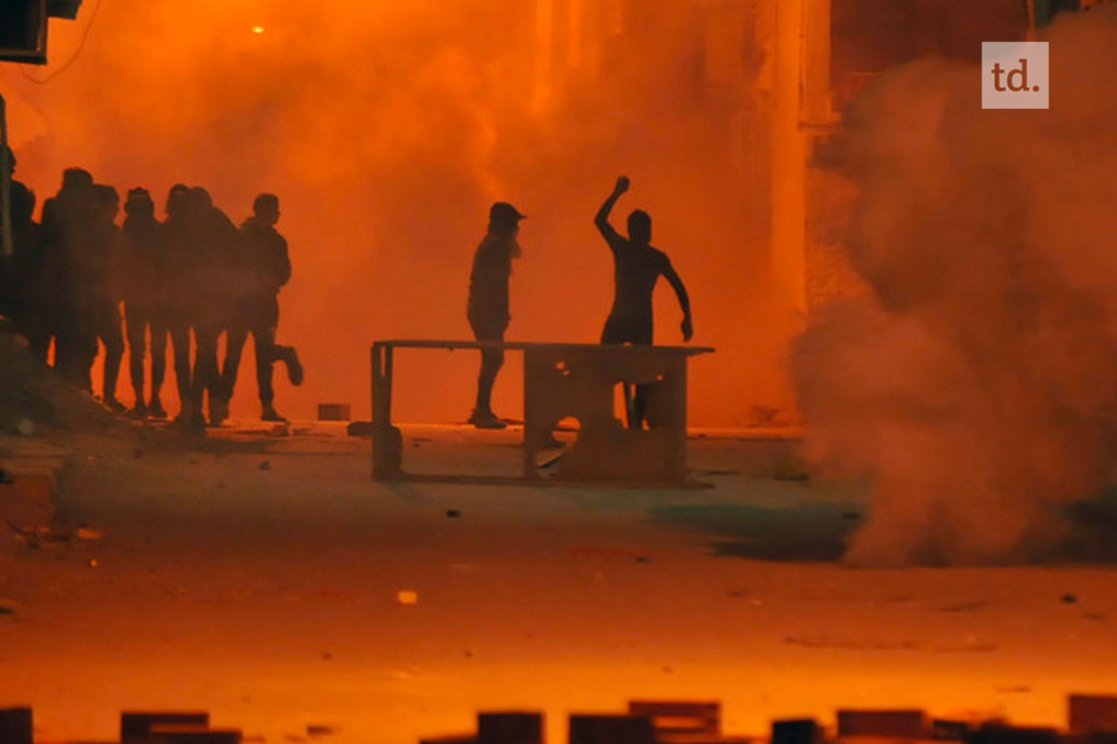 Violentes émeutes en Tunisie 