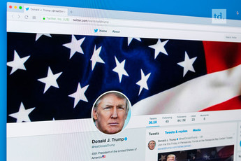 Salve de tweets de Donald Trump