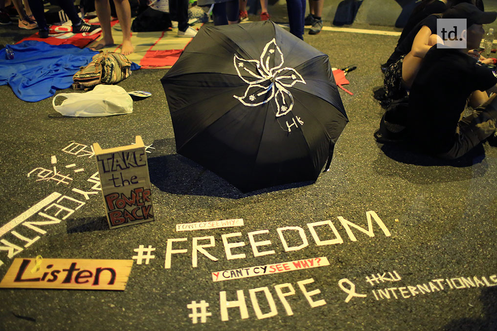 Hong Kong : les manifestants se retirent de certaines artères