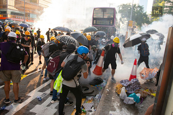 La forte mobilisation se poursuit à Hong Kong 