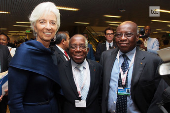 Adji Otèth Ayassor rend hommage à Christine Lagarde