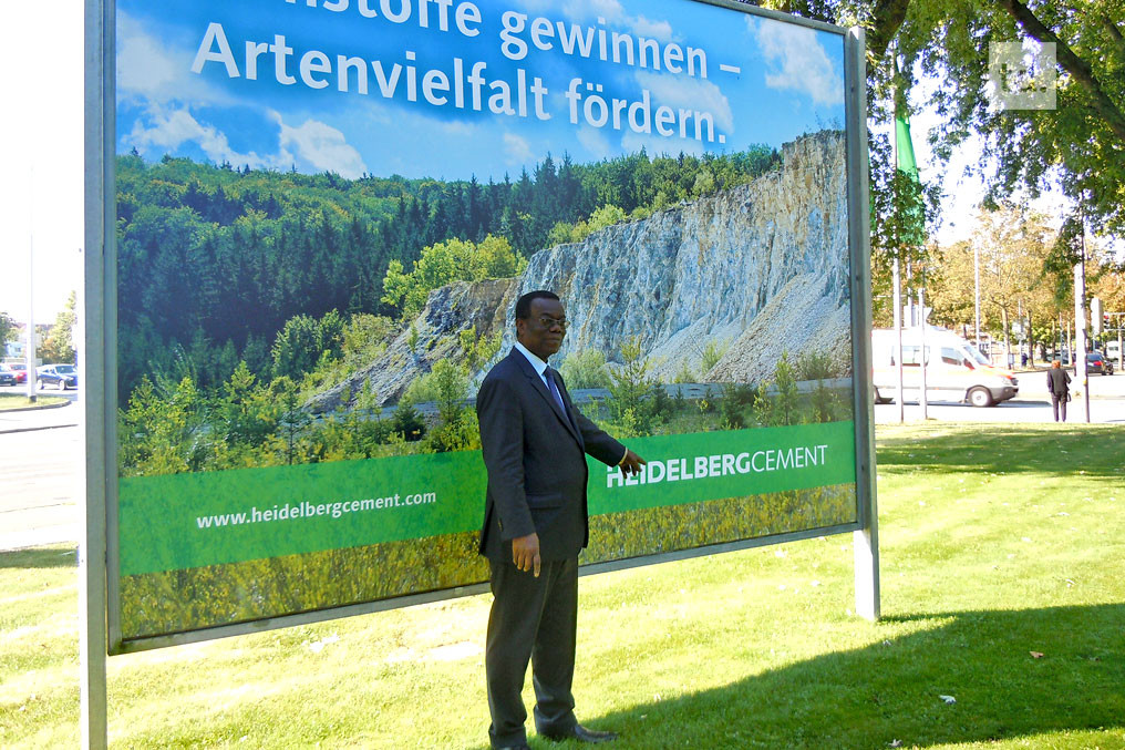 HeidelbergCement accueille l'ambassadeur du Togo