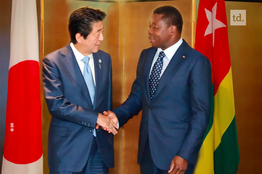 Faure Gnassingbé s'entretient avec Shinzo Abe