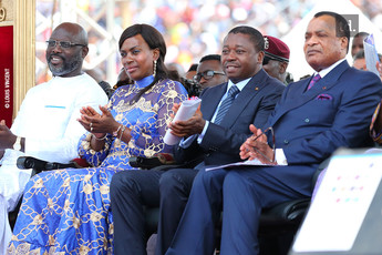 Investiture de George Weah au Liberia 