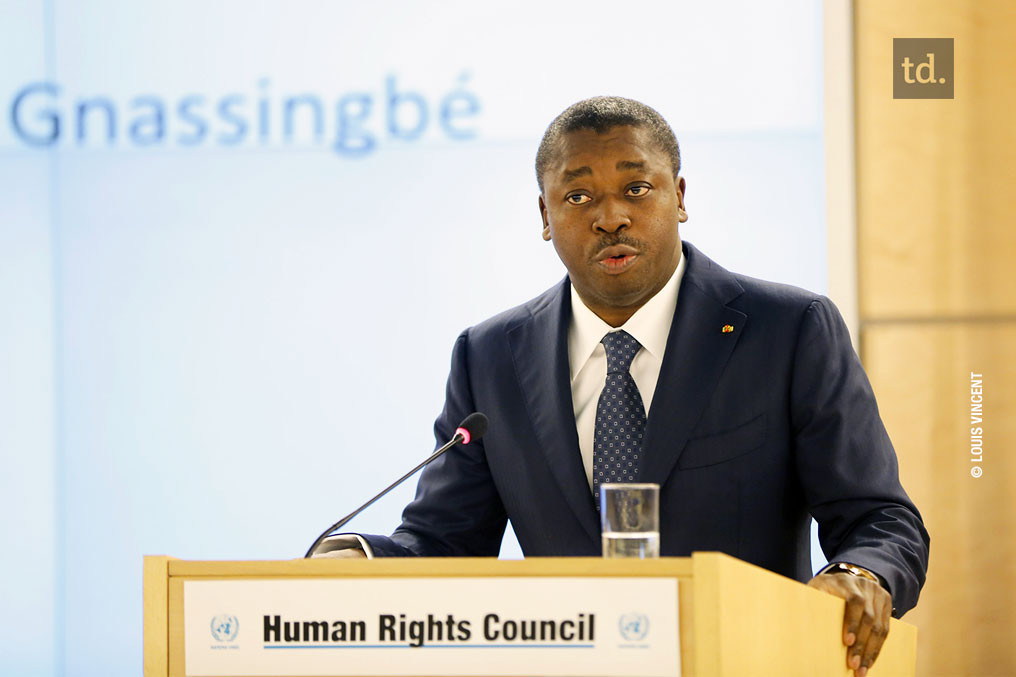 La position équilibrée du Togo