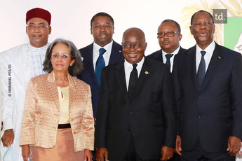 Le président togolais à l'investiture de Ouattara 