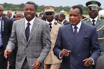 Le président togolais s'est rendu au Congo