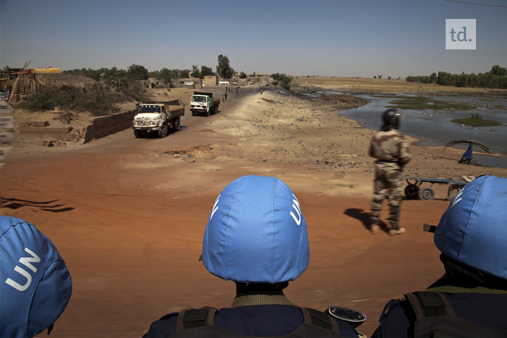 Les Togolais sécurisent la zone du crash 