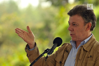 Message au président colombien 