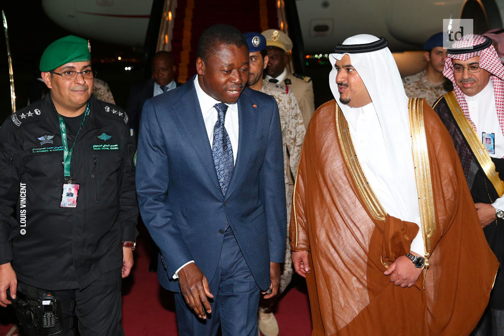 Sommet arabo-américain : arrivée de Faure Gnassingbé à Ryad