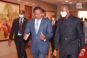 Visite à Lomé du VP malien 