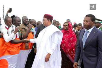 Visite du président du Niger à Lomé 