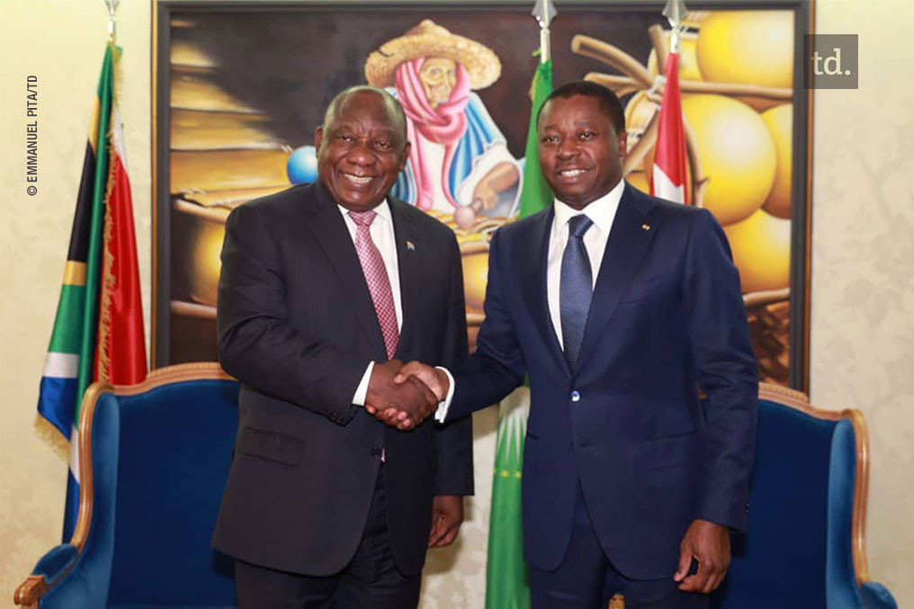 Visite du président sud-africain au Togo