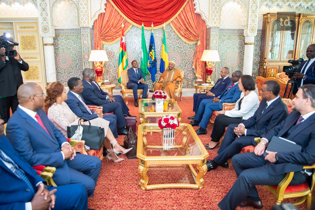 Visite du président togolais au Gabon 