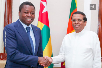 Visite du président togolais au Sri-Lanka 