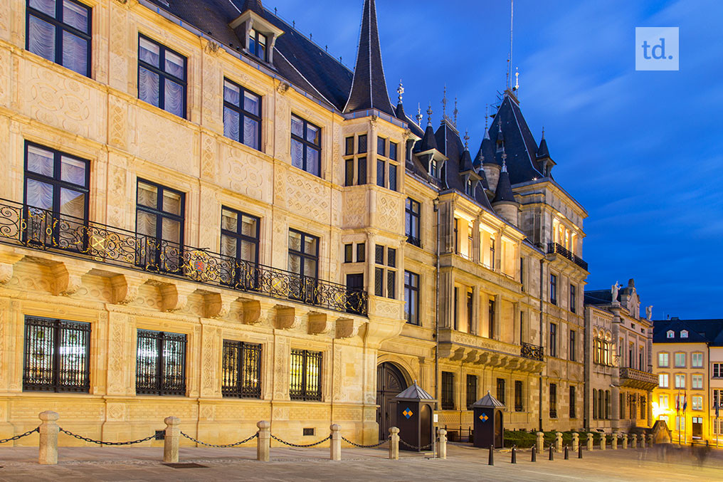 Le palais grand-ducal à Luxembourg