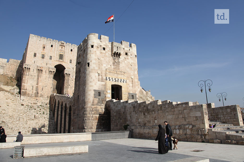 Syrie : la citadelle d'Alep touchée par les combats