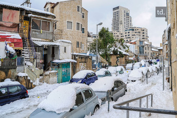 Tempête de neige sur Israël, le Liban et la Jordanie