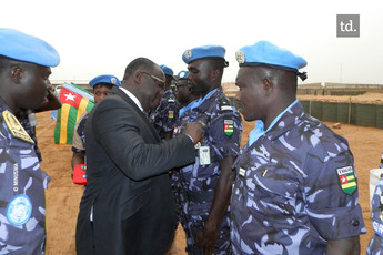 Les policiers togolais honorés au Mali 