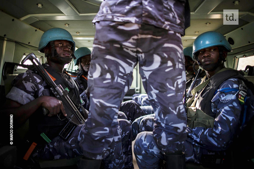 Mali : les policiers togolais de l'ONU en action 