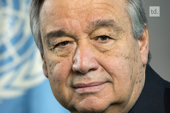 Message de paix du nouveau patron de l'ONU