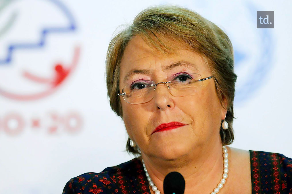 Michelle Bachelet dans l'oeil du viseur 